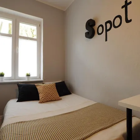 Pokoje w Centrum Sopotu na parterze Apartmán Sopoty