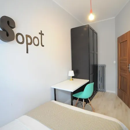 Pokoje w Centrum Sopotu na parterze Sopoty